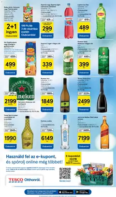 Tesco Hipermarket - Akciós újság  - amely érvényes a következő dátumtól: 05.02.2026 | Oldal: 7 | Termékek: Ice tea, Csokoládé, Dobozos sör, Whisky
