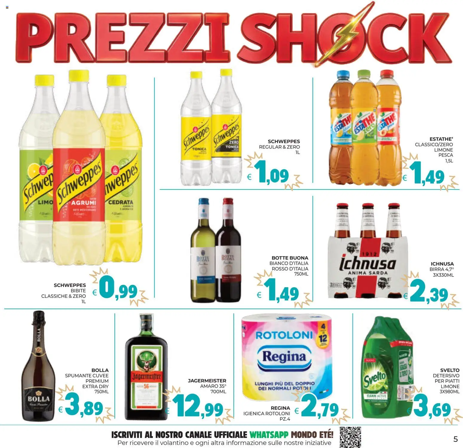 Volantino Eté del 07.04.2026 | Pagina: 5 | Prodotti: Birra, Limone, Agrumi, Pesca