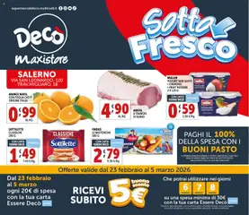 Anteprima del volantino Decò MaxiStore - Salerno catalogo valido a partire dal 23.02.2026