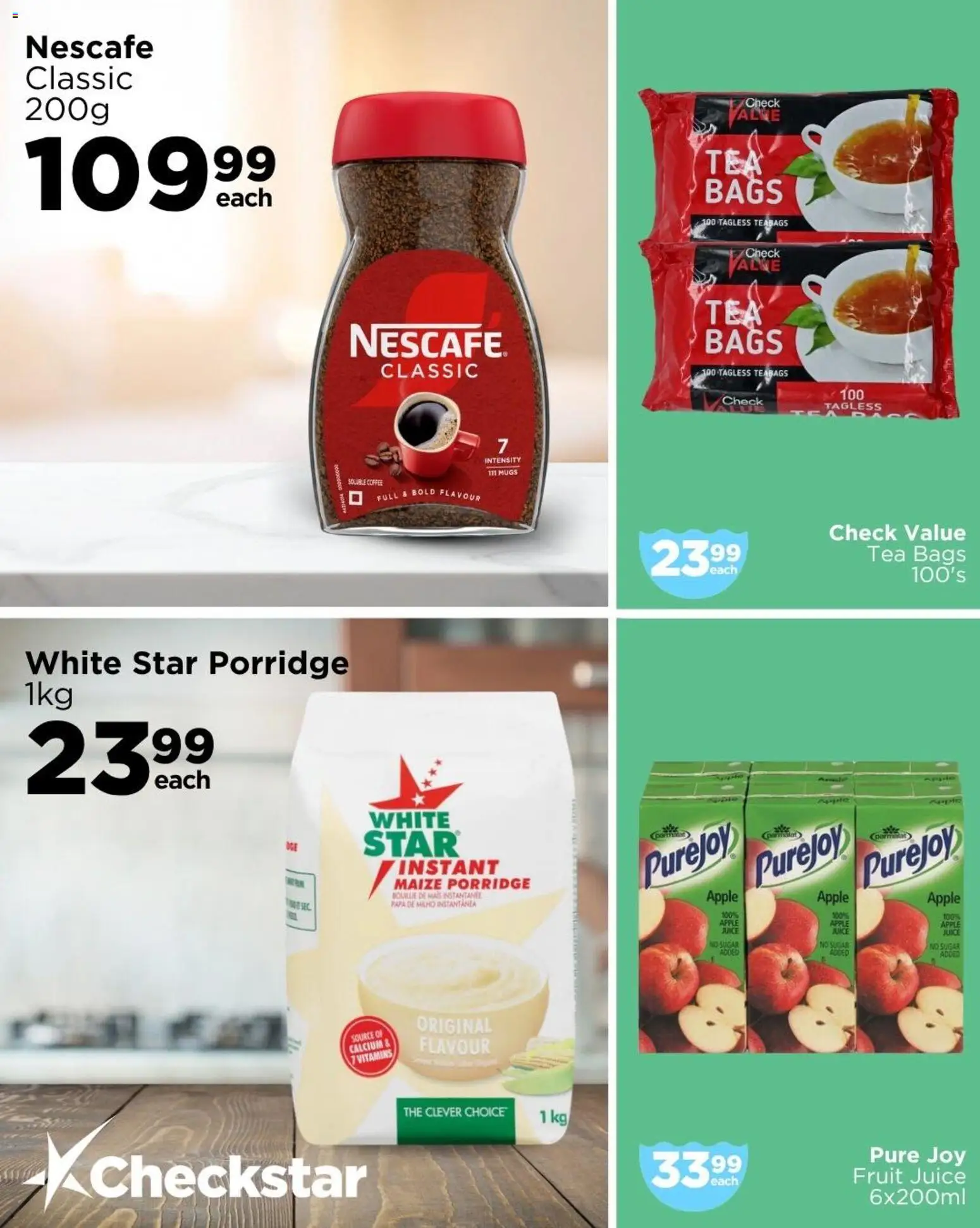New Check Star catalogue – valid from 25.03.2026 | Page: 4 | Products: Vitamins, Coffee, Juice, Tea