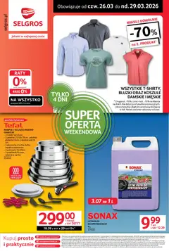 Pogląd oferty "Selgros cash&carry gazetka - Oferta weekendowa" - ważna od 26.03.2026