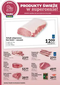 Pogląd oferty "Makro Gazetka - Produkty świeże w supercenie" - ważna od 22.12.2025