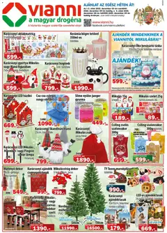 Vianni Akciós újság - amely érvényes a következő dátumtól: 03.12.2025