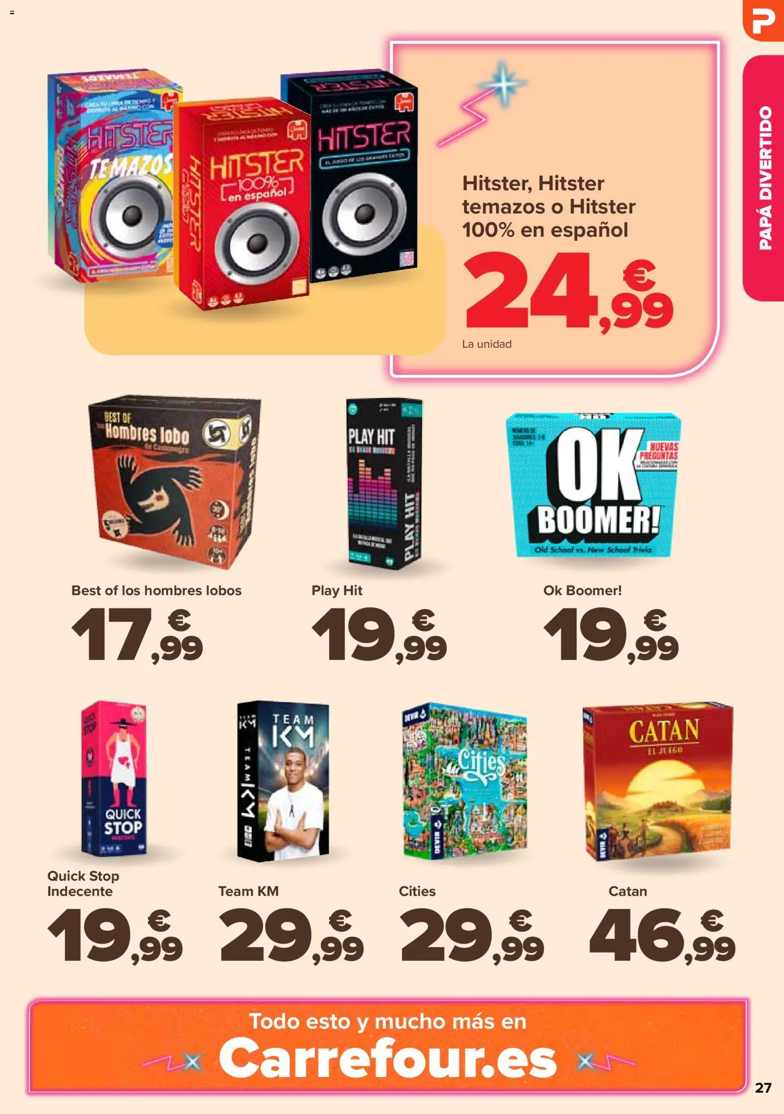 Carrefour folleto Dia del Padre │ válido desde el 04.03.2026 | Página: 27