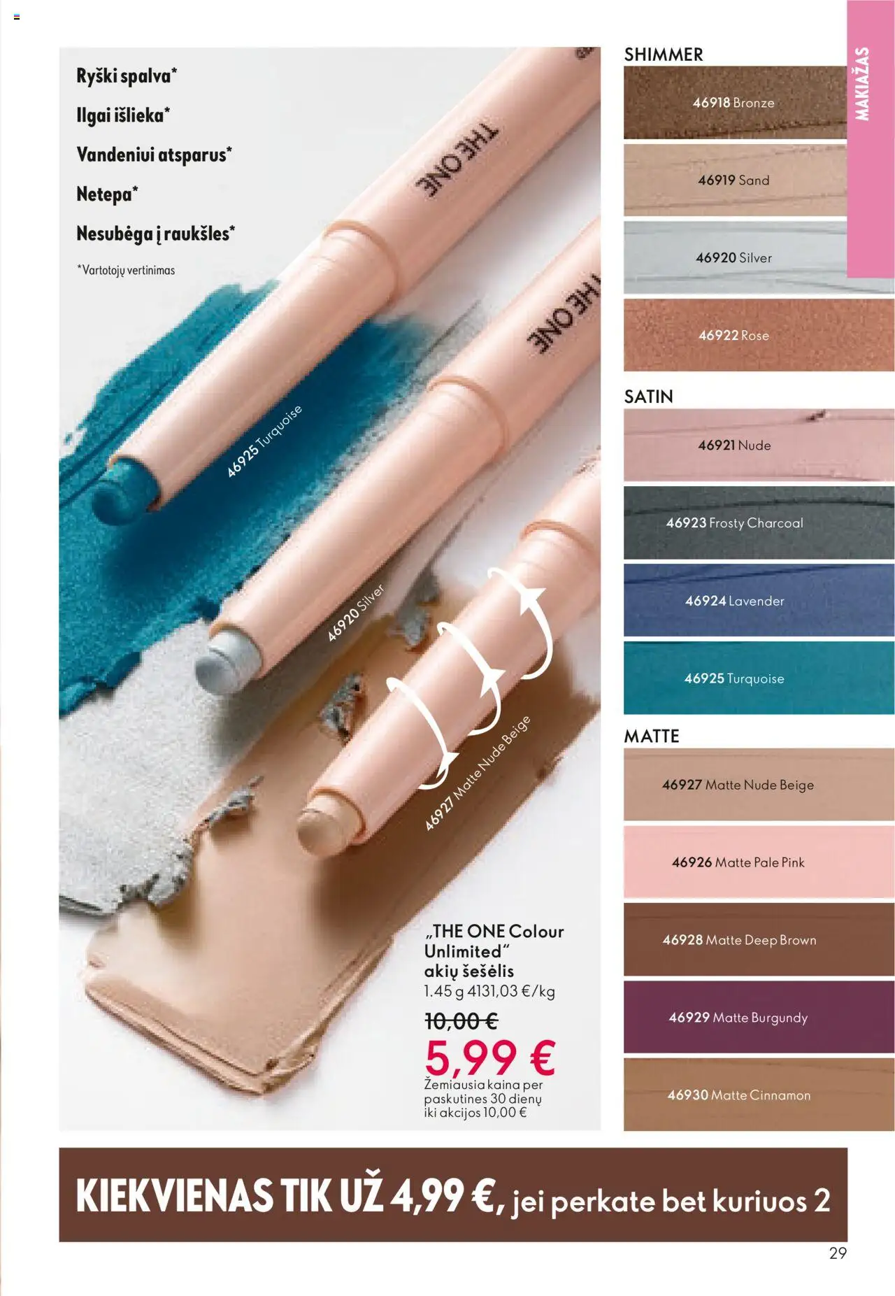 Oriflame akcijos nuo 29.10.2025 | Puslapis: 29 | Prekių: Kvapusis vanduo