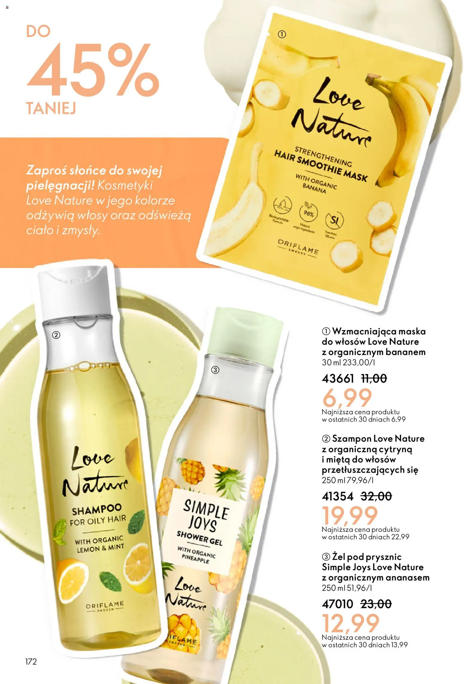 Oriflame Katalog 3 2026 od 11.02.2026 | Strona: 172 | Produkty: Cytryna, Kosmetyki, Mięta, Maska do włosów