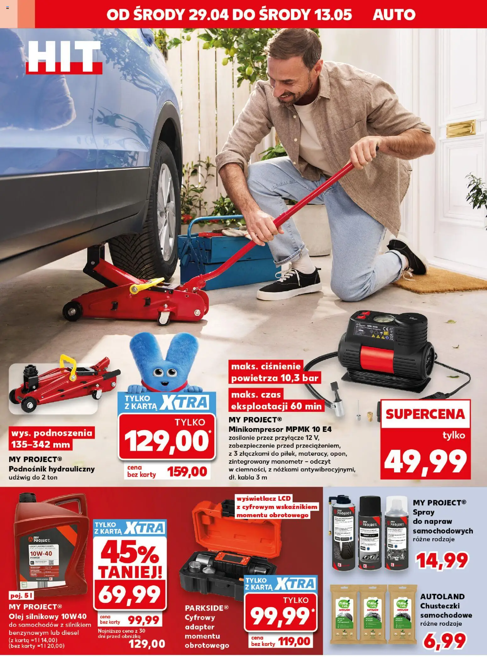 Kaufland Polsko leták - Złap okazje od 29.04.2026 | Strana: 14 | Produkty: Olej, Adaptér, Karty