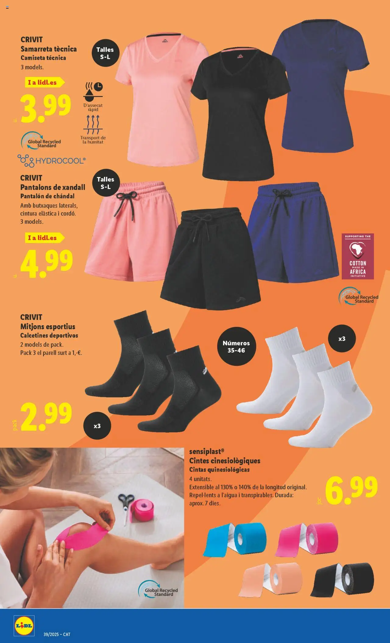 Lidl folleto de bazar │ válido desde el 22.09.2025 | Página: 20 | Productos: Pantalón de chándal