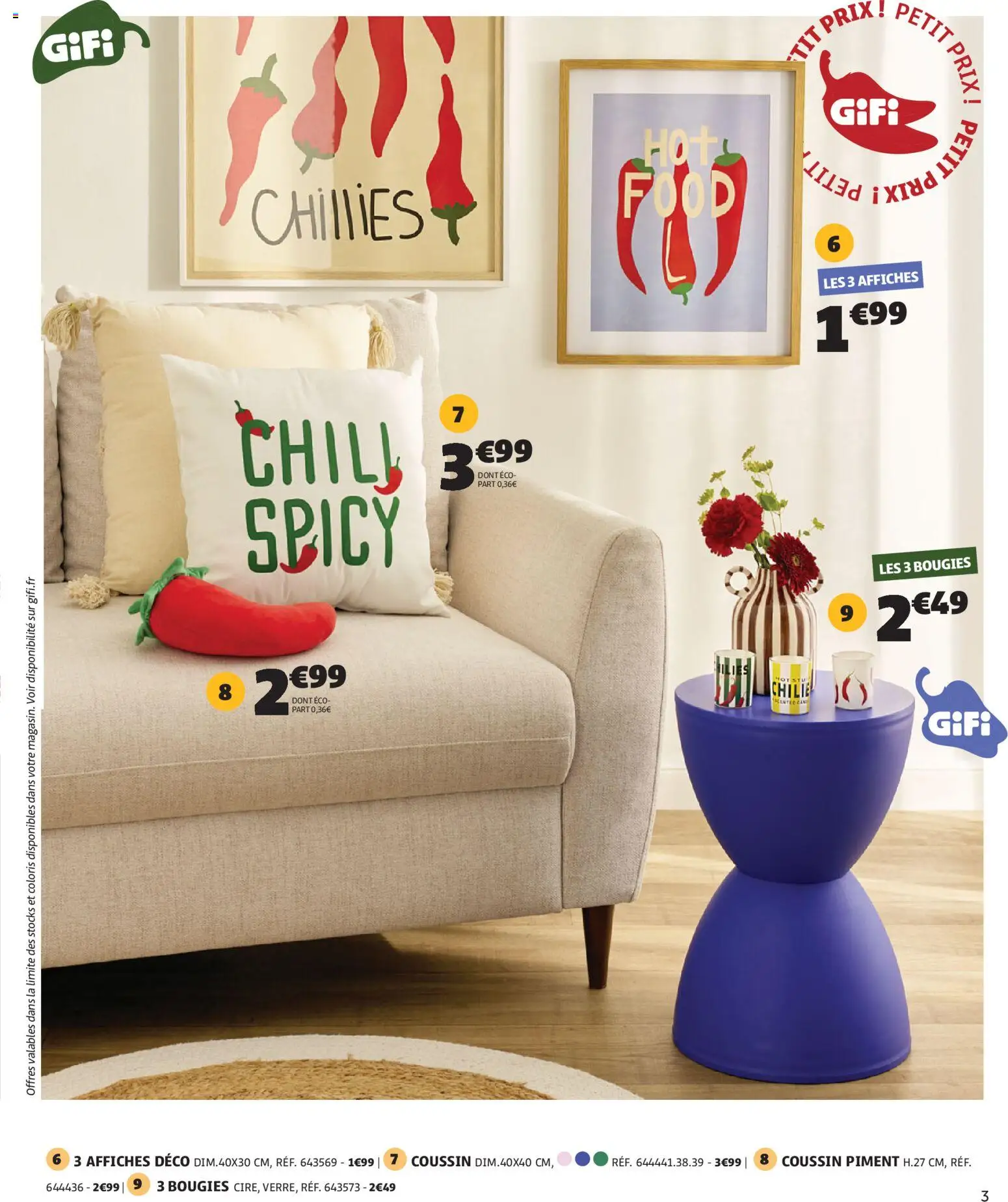 {H1} | Page: 3 | Produits: Piment