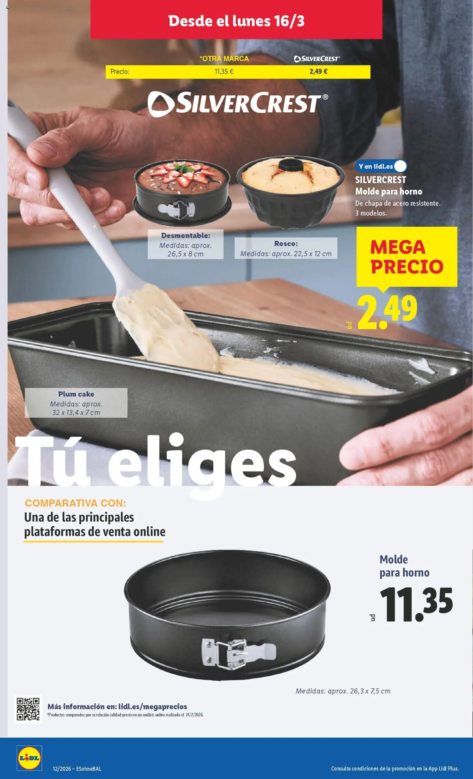 Lidl folleto de bazar │ válido desde el 16.03.2026 | Página: 6 | Productos: Horno