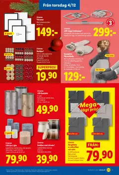 Lidl - erbjudanden - Förhandsvisning av reklamblad från butik Lidl aktuell från 01.12.2025 | Sida: 26 | Produkter: Batterier, Doft, Örngott, Set