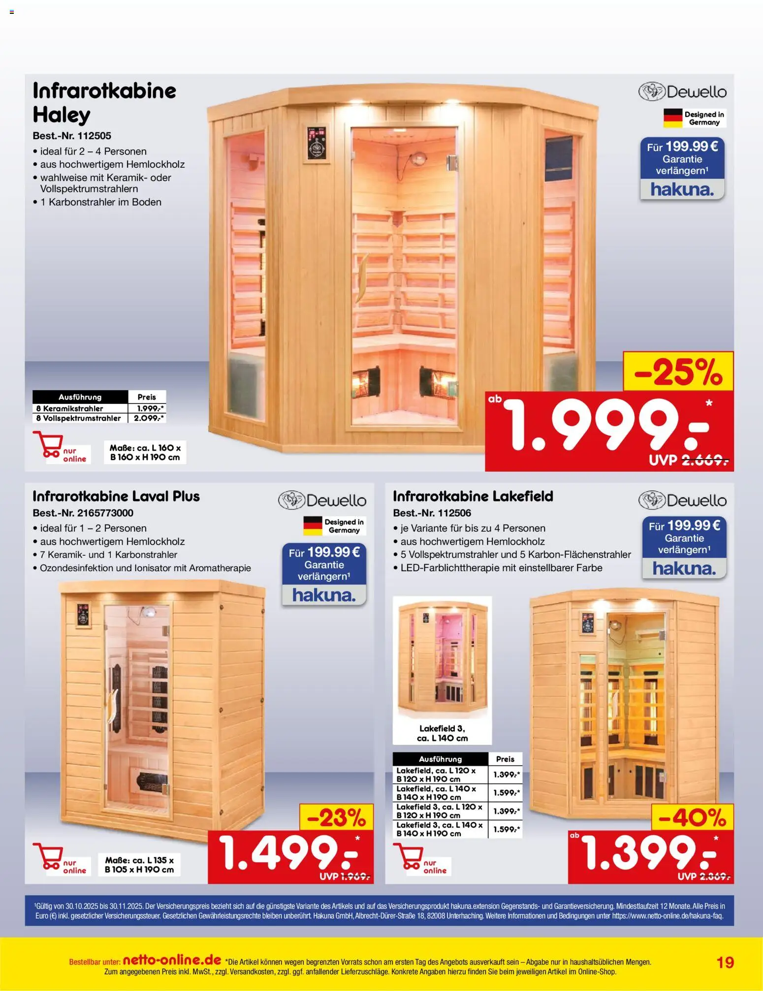 Netto Marken-Discount - Black Friday – gültig ab 01.11.2025 | Seite: 19