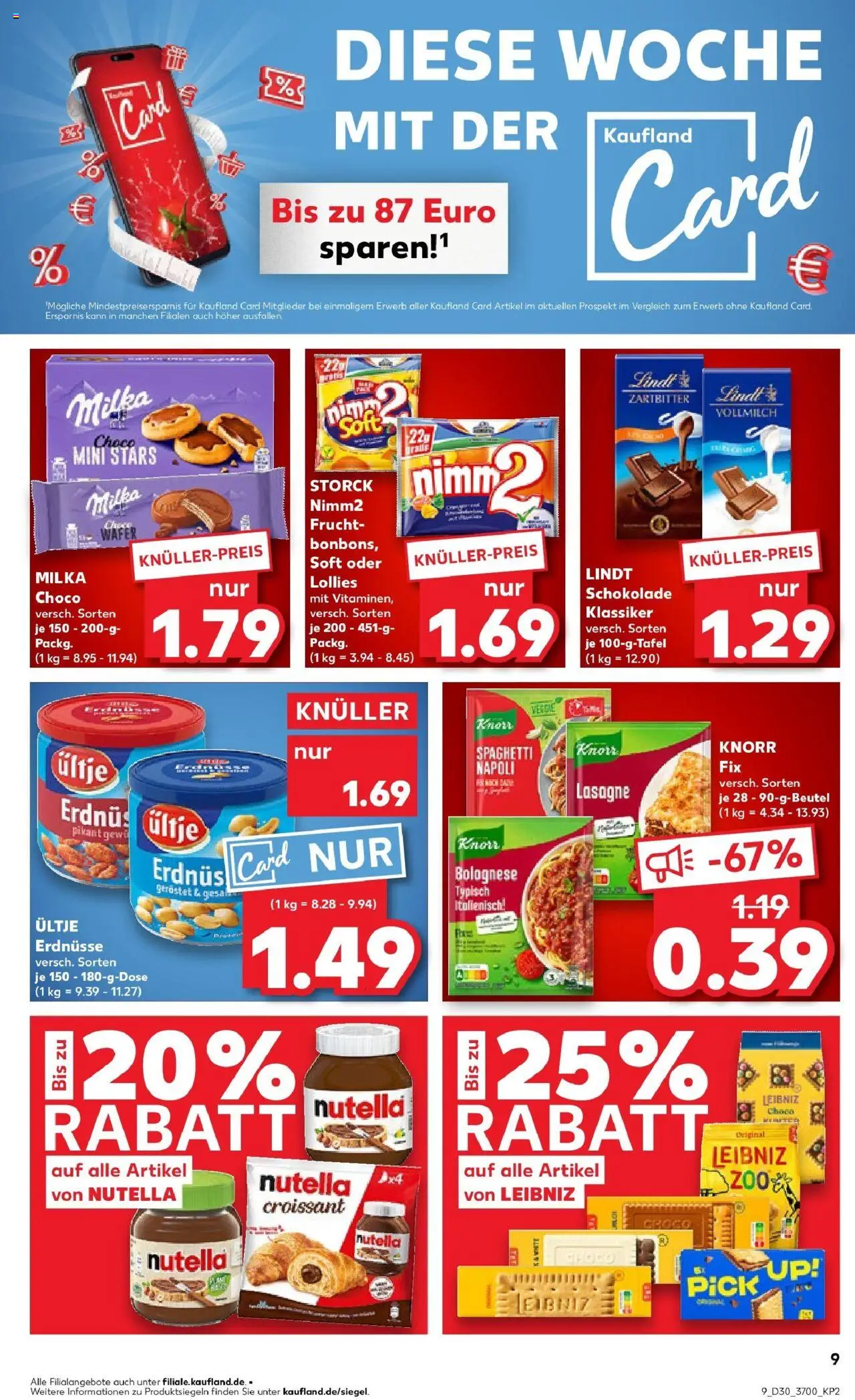 Kaufland prospekt Bentwisch	 - gültig ab dem 27.07.2025 | Seite: 24 | Produkte: Knorr fix, Knorr, Milka, Lindt