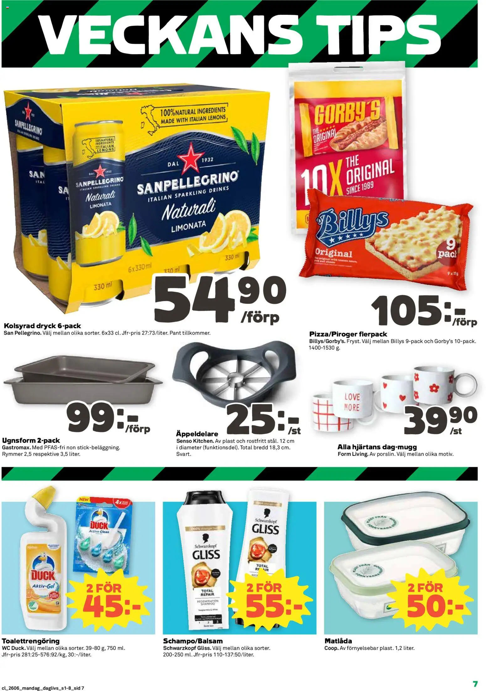 Coop Daglivs reklamblad aktuell från 02.02.2026 | Sida: 7 | Produkter: Matlåda
