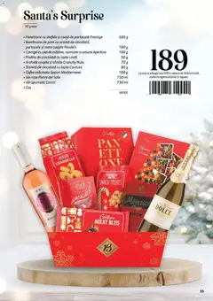 Ofertele Selgros valabile de la 07.11.2025 | Pagină: 55 | Produse: Covrigei, Praline, Lapte, Stafide