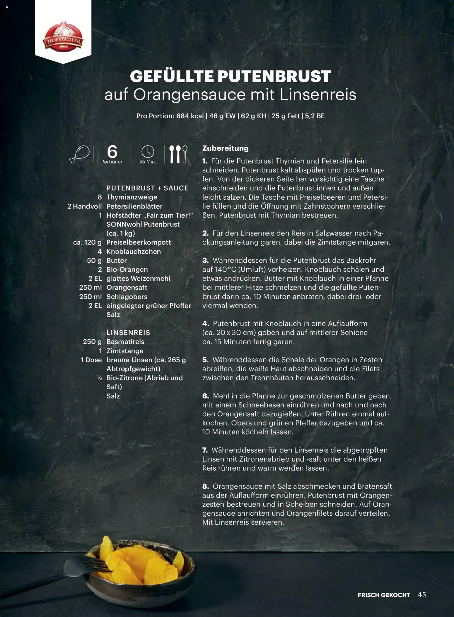 Billa  Frisch Gekocht gültig ab 01.11.2025 | Seite: 41 | Produkte: Knoblauch, Petersilie, Butter, Saft