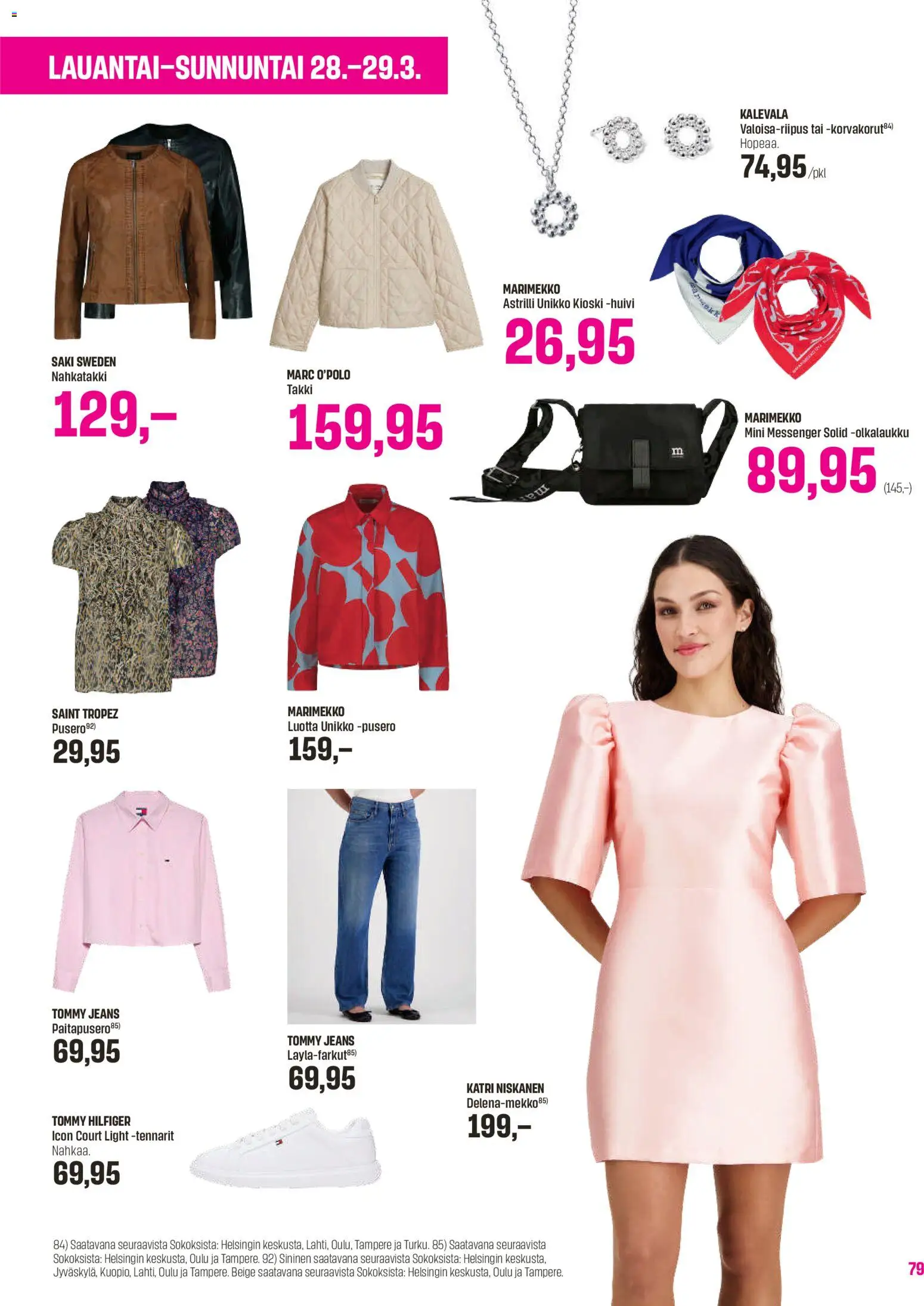 Sokos tarjoukset - Emotion 3plus1 – voimassa 25.03.2026 alkaen | Sivu: 79 | Tuotteet: Pusero, Takki, Huivi