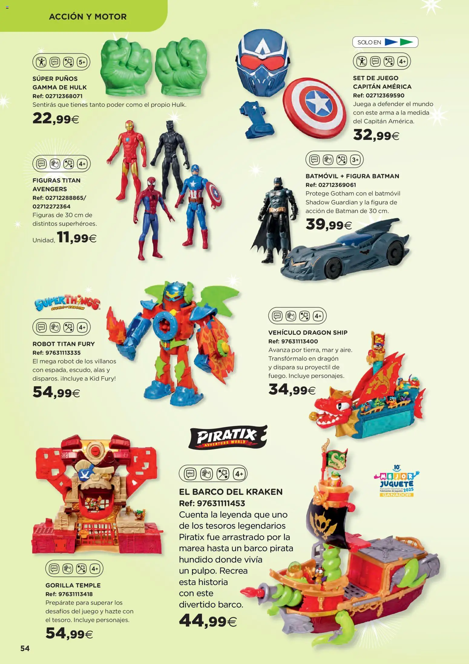 Hipercor catálogo │ válido desde el 31.10.2025 | Página: 54 | Productos: Juega, Robot