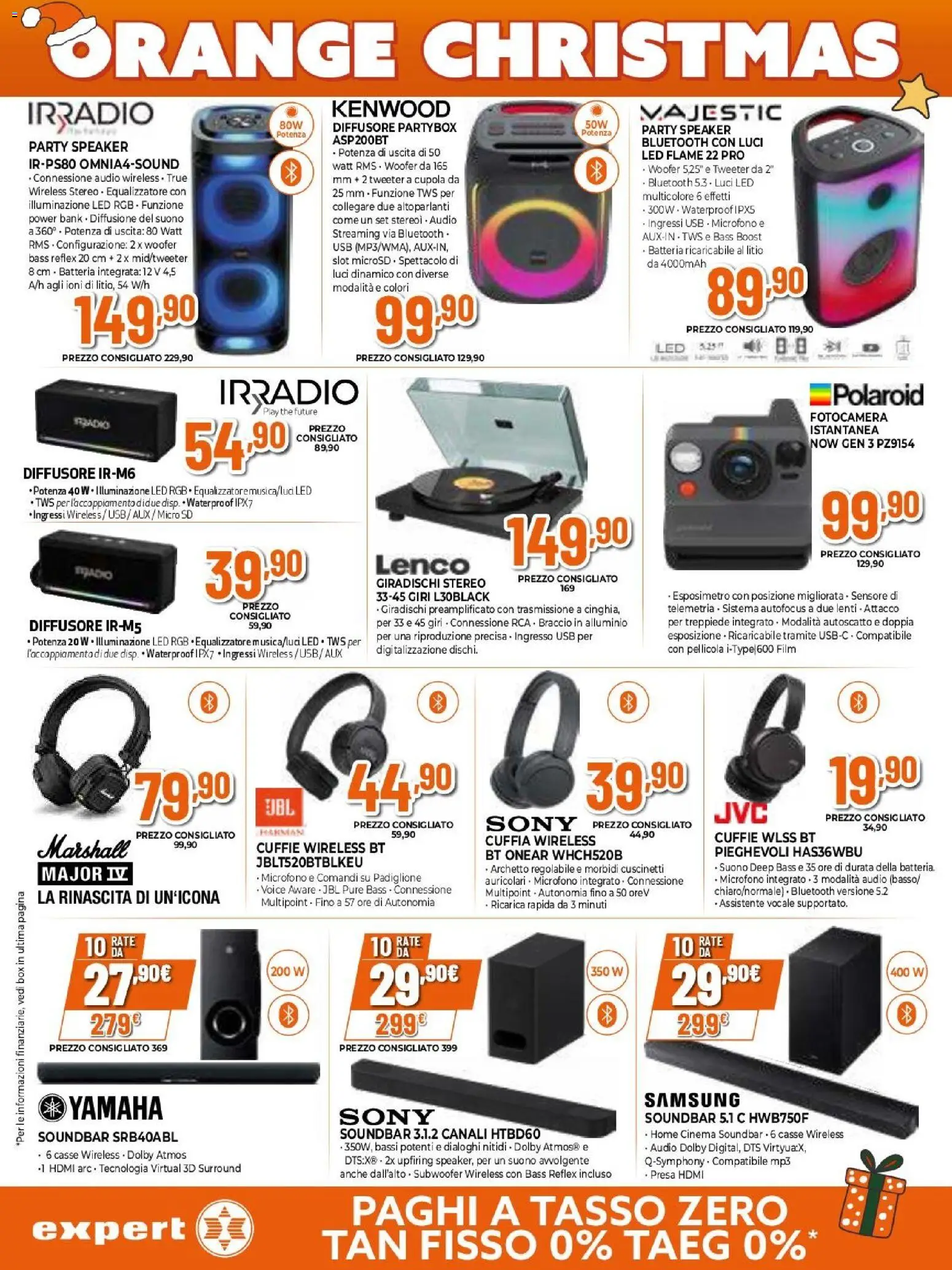 Volantino Expert del 02.12.2025 | Pagina: 5 | Prodotti: Audio, Speaker, USB, Presa