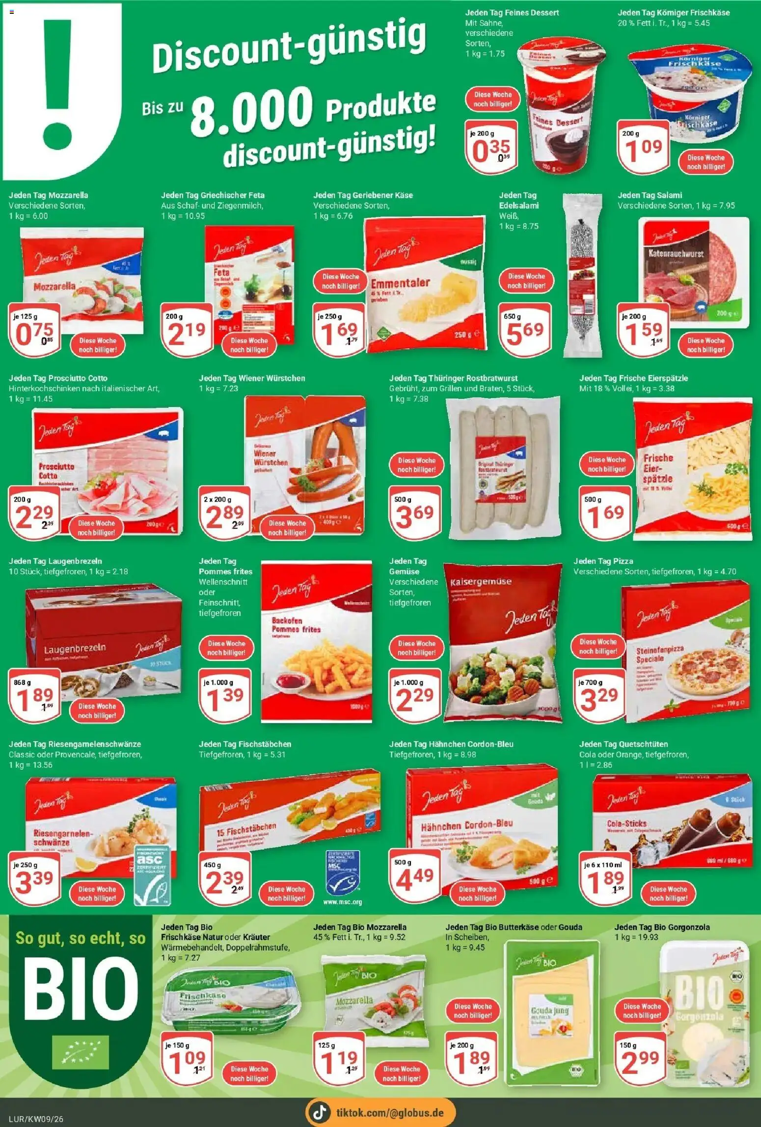 Globus Prospekt Hamburg – gültig ab 23.02.2026 | Seite: 13 | Produkte: Gouda, Fischstabchen, Backofen, Frischkase