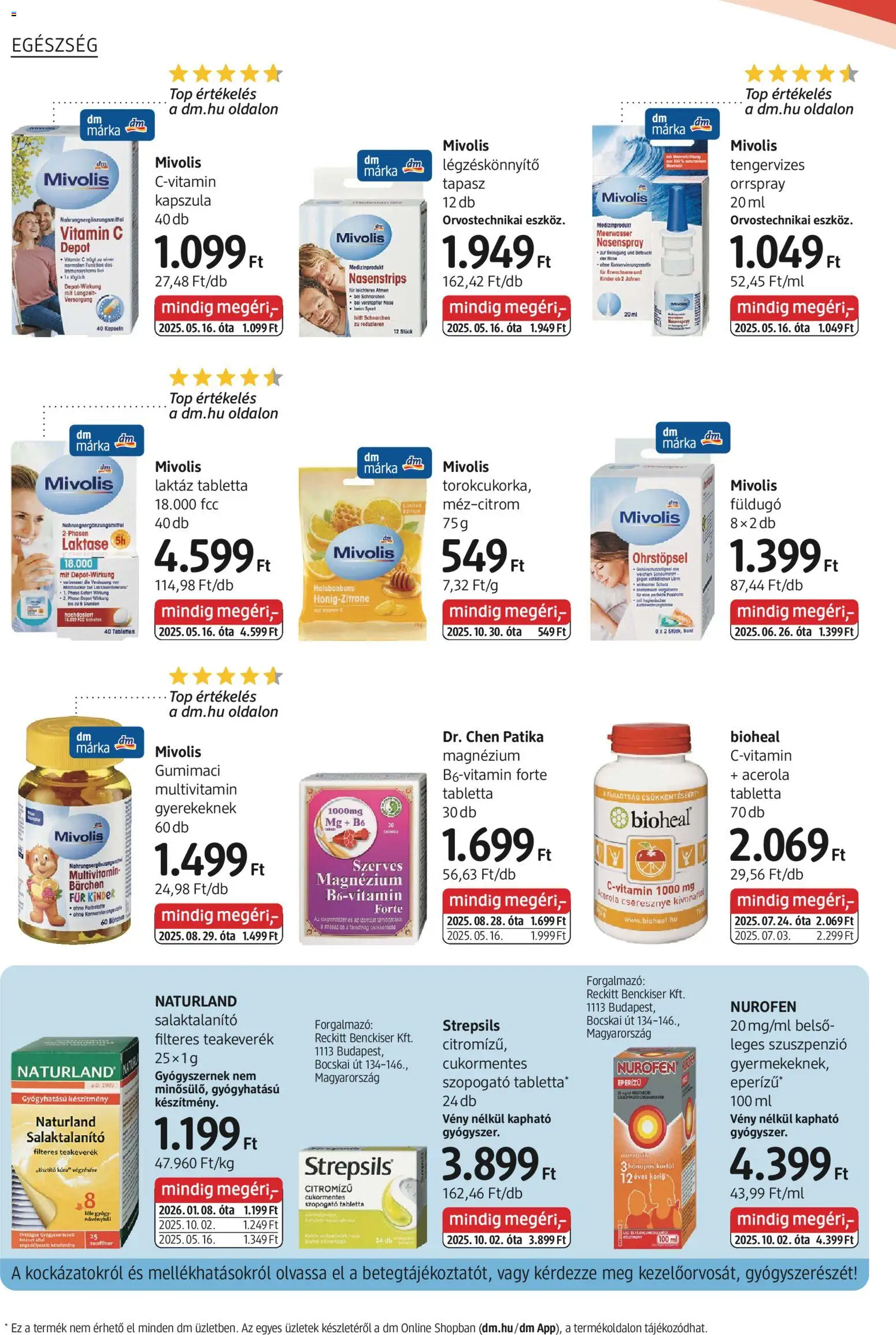 DM Drogerie Markt akciós ujság - amely érvényes a következő dátumtól: 08.01.2026 | Oldal: 4 | Termékek: Cseresznye, Vitamin c, Tea, Multivitamin