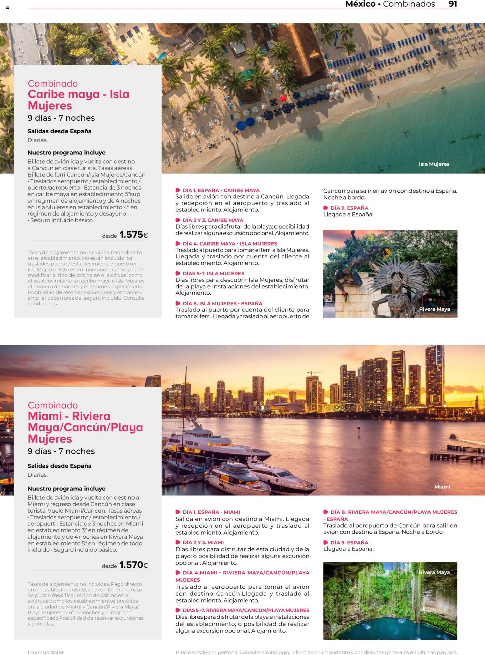 Viajes El Corte Inglés Norteamérica y Caribe │ válido desde el 01.01.2026 | Página: 91