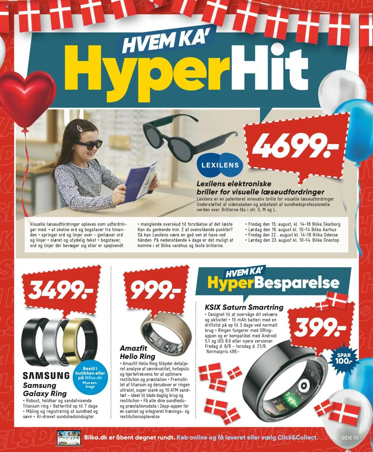 Bilka Tilbudsavis gyldig fra 08.08.2025 | Side: 3 | Produkter: Briller, Søm, Maling, Batteri