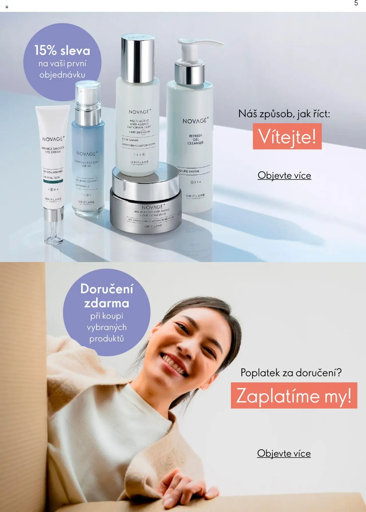 Oriflame katalog Plán odměn pro zákazníky od 26.06.2025 | Strana: 5 | Produkty: Sérum