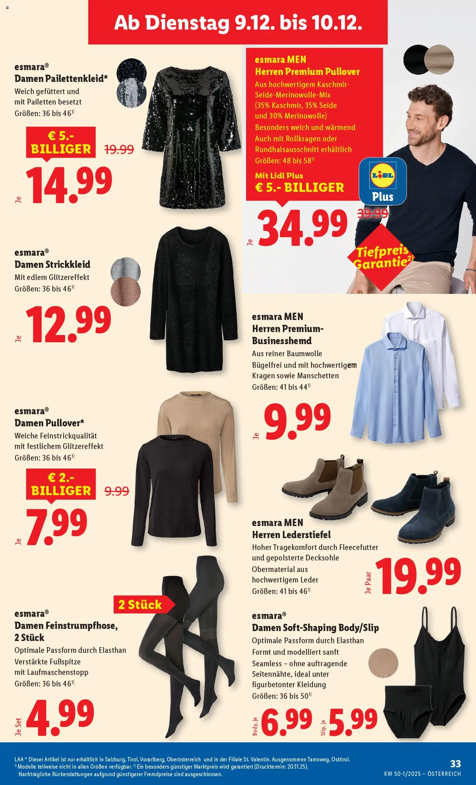 Lidl Flugblatt - Altenmarkt im Pongau, St. Johann im Pongau, Zell am See gültig ab 04.12.2025 | Seite: 37 | Produkte: Pullover