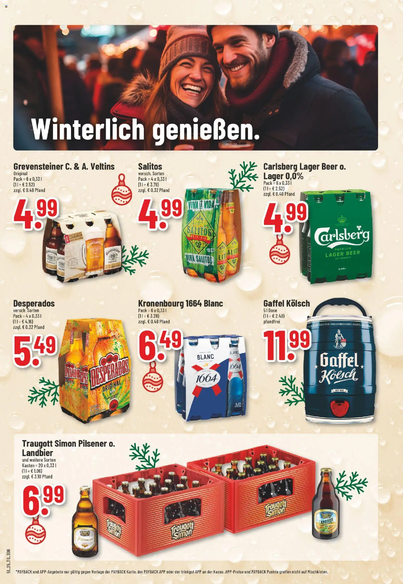 Trinkgut Prospekt – gültig ab 15.12.2025 | Seite: 8 | Produkte: Carlsberg, Bier, Desperados, Veltins