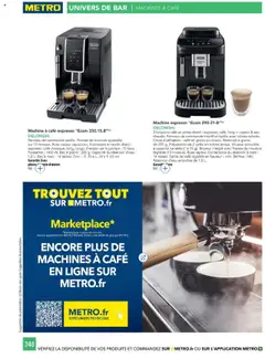 METRO - Prévisualisation de METRO - #CHR Équipement valide à partir de 01.01.2025 | Page: 348 | Produits: Machine à café, Broyeur, Café en grains, Réservoir d'eau