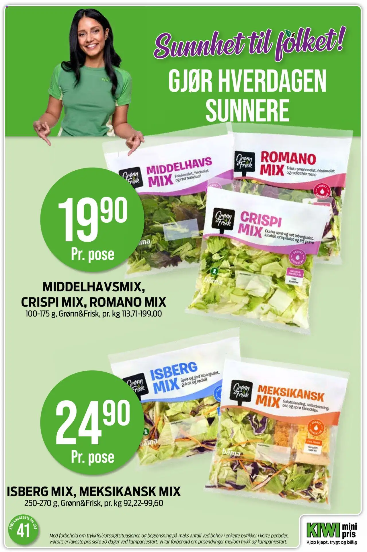{H1} | Side: 4 | Produkter: Gulrot, Purre, Crispisalat, Rødkål