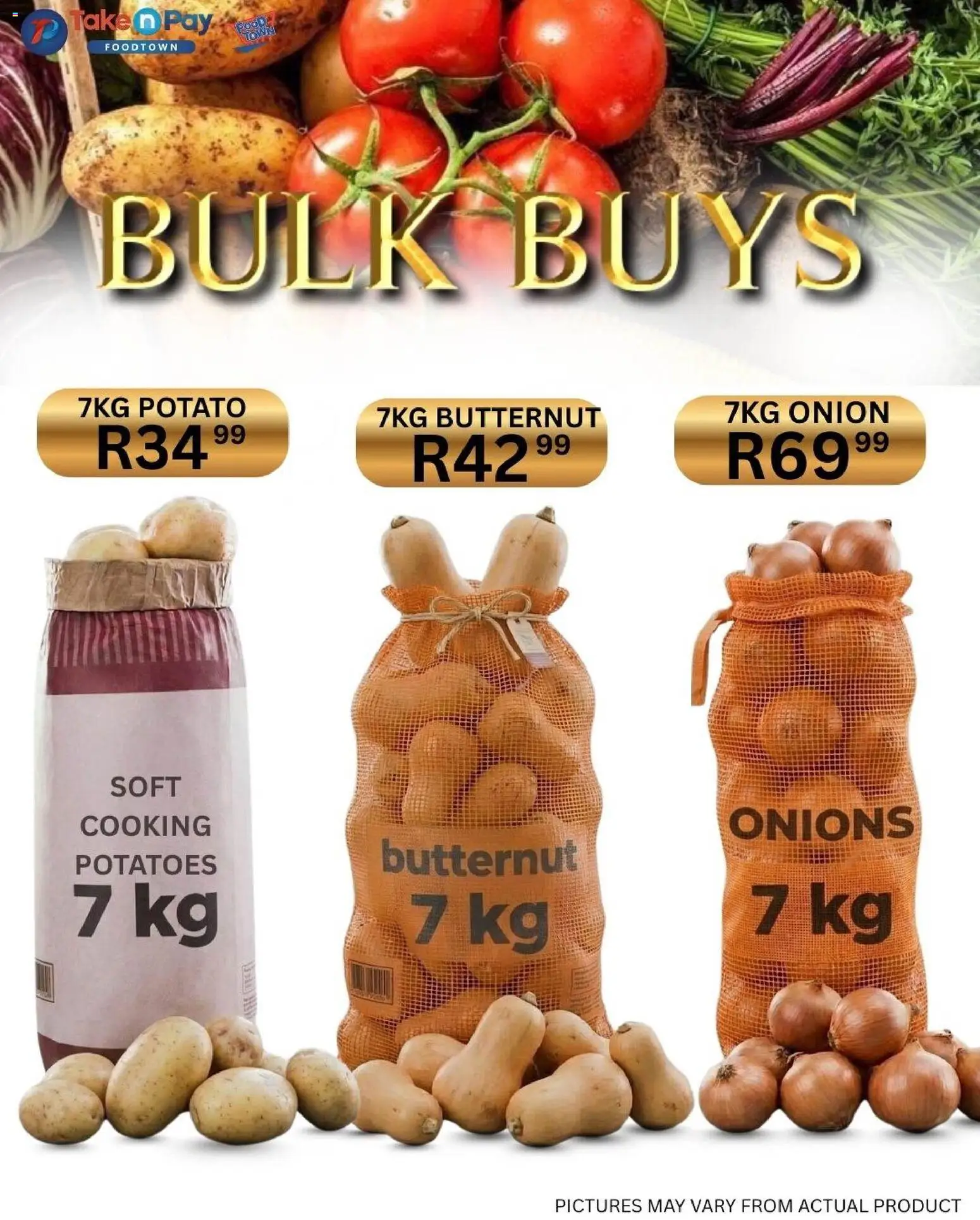 New Take n Pay catalogue – valid from 20.03.2026 | Page: 15 | Products: Potatoes, Onions