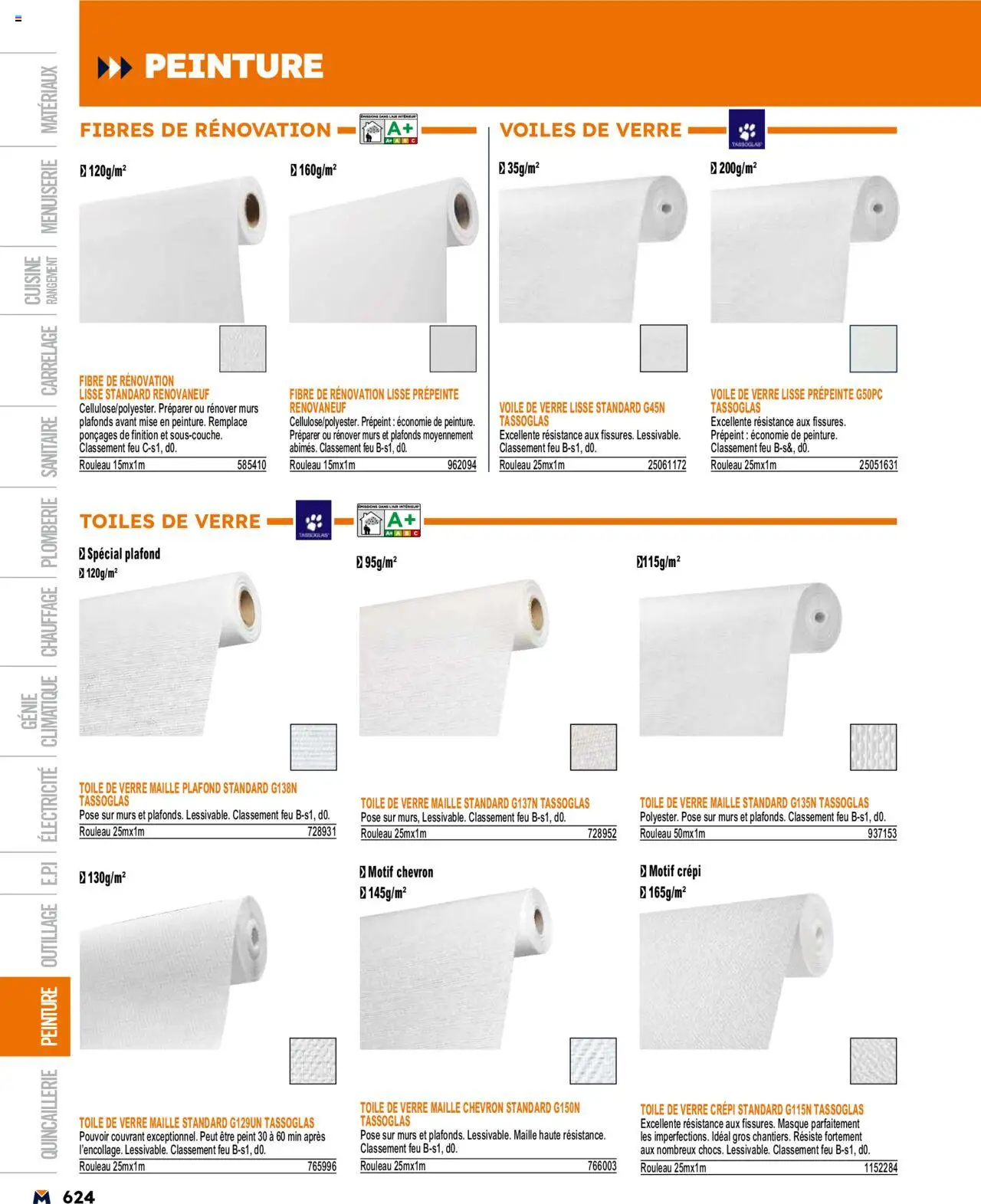  | Page: 624 | Produits: Masque, Rouleau