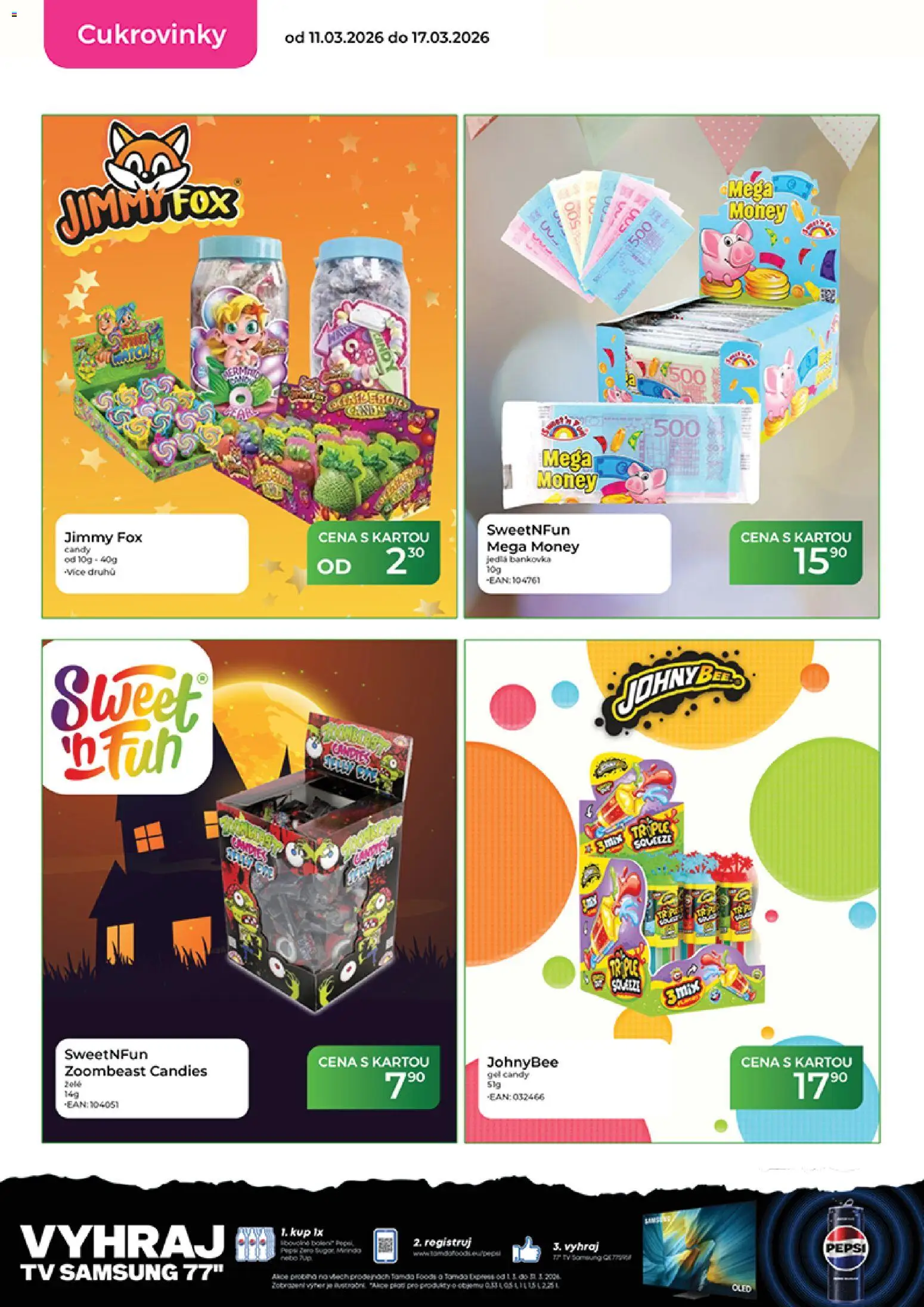 Tamda Foods leták od 11.03.2026 | Strana: 30 | Produkty: Pepsi, Tv, Samsung