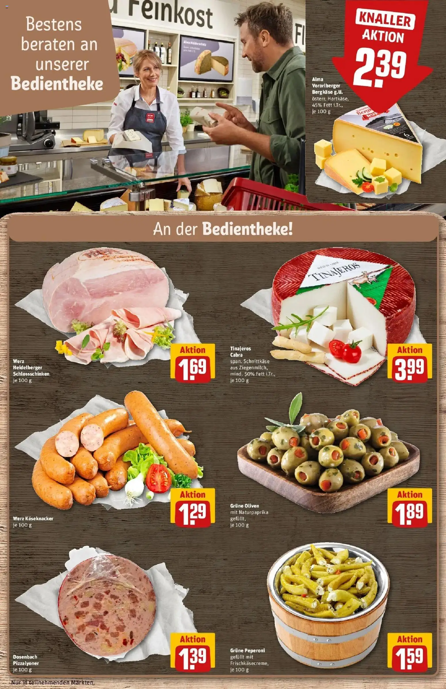 Rewe Prospekt Neustadt A.d.W.	 – gültig ab 30.03.2026 | Seite: 13 | Produkte: Käse, Öl