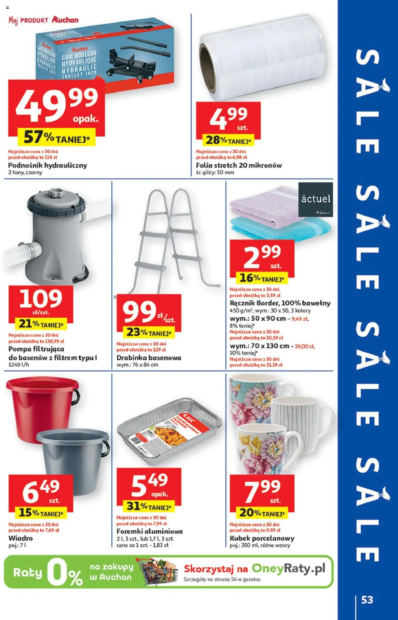 Auchan Gazetka - Jak Pragnę Lata Hipermarket od 20.06.2025 | Strona: 57