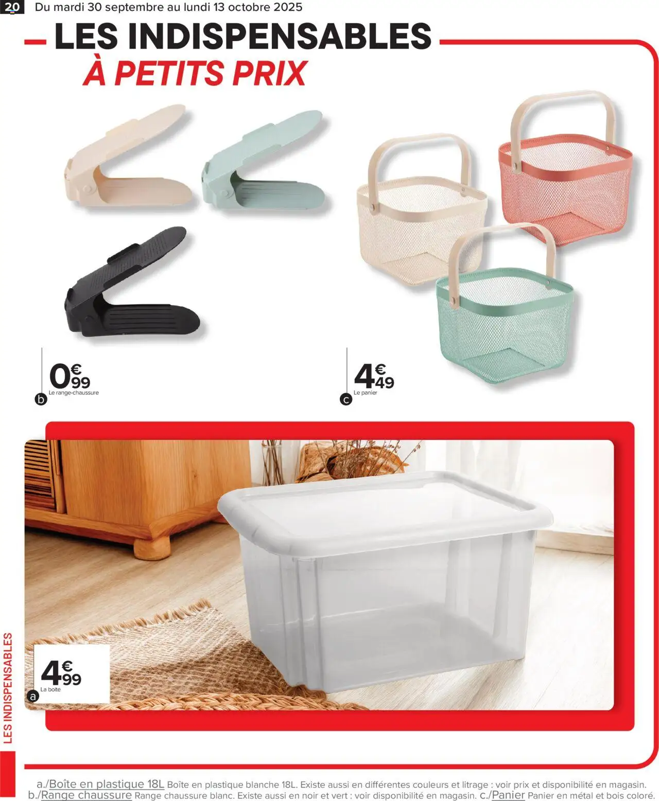  | Page: 20 | Produits: Panier