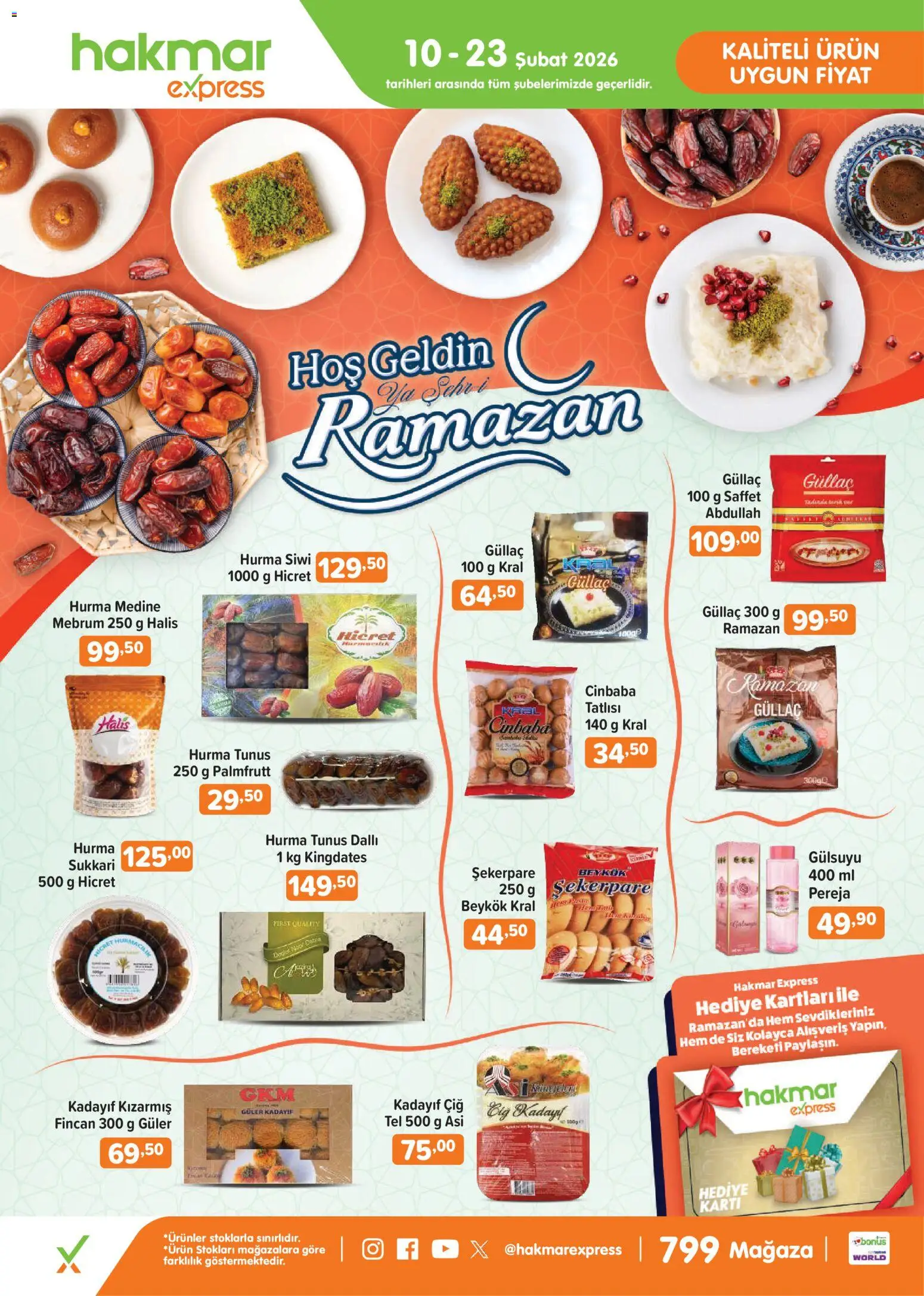 Hakmar Express Salı Aktüel Ürünler - 10.02.2026 tarihinden itibaren geçerlidir | Sayfa: 1