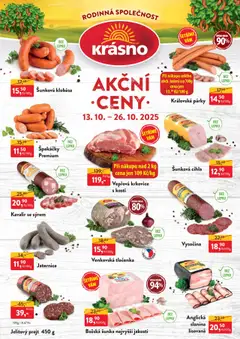 Náhled letáku MP Krásno leták od 13.10.2025
