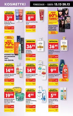 Pogląd oferty "Odżywka do włosów Pantene, 800 ml, Odżywka do włosów Pantene, 800 ml" - ważna od 15.12.2025 | Strona: 61
