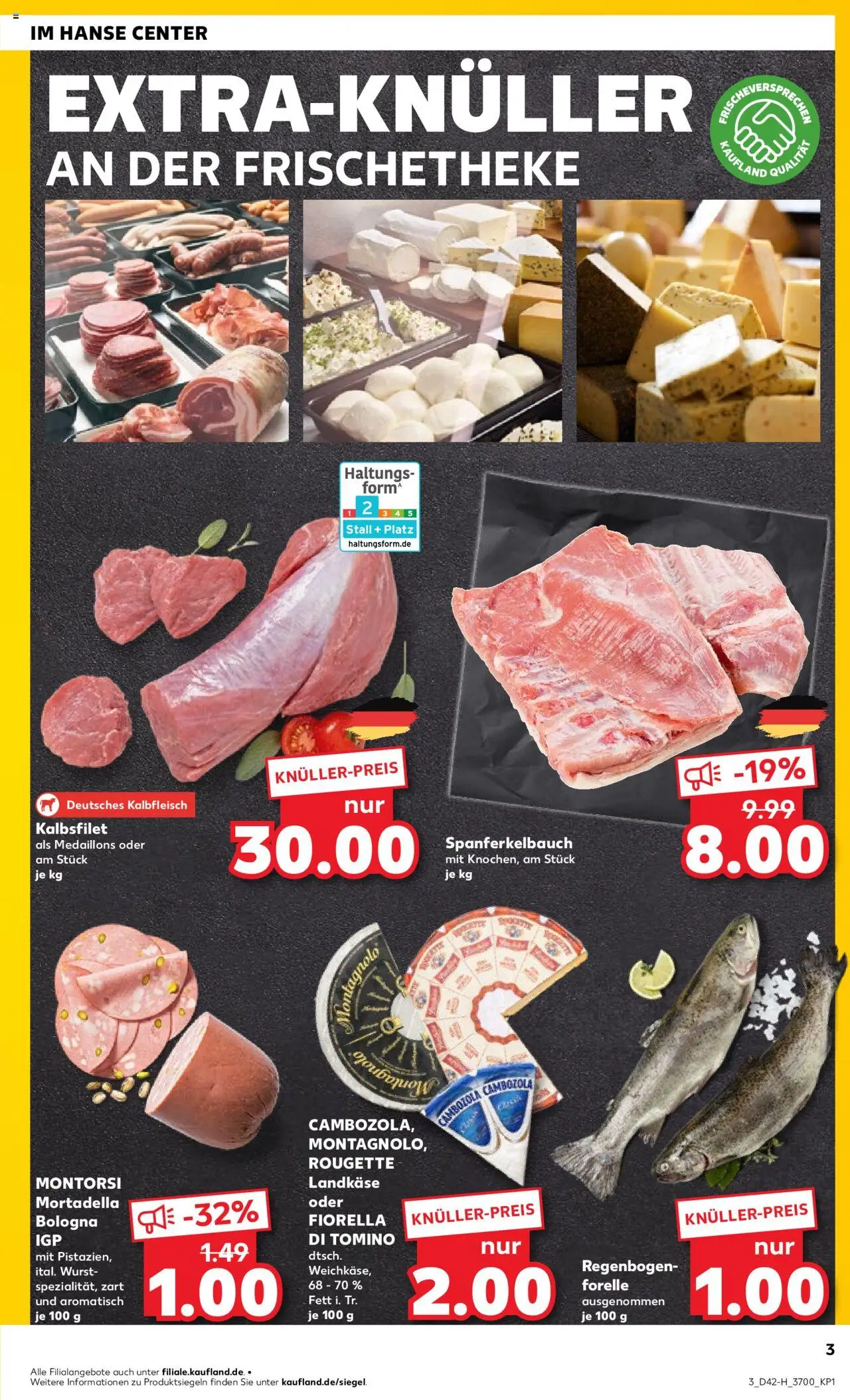 Kaufland prospekt Rostock	 – gültig ab 16.10.2025 | Seite: 3 | Produkte: Wurst