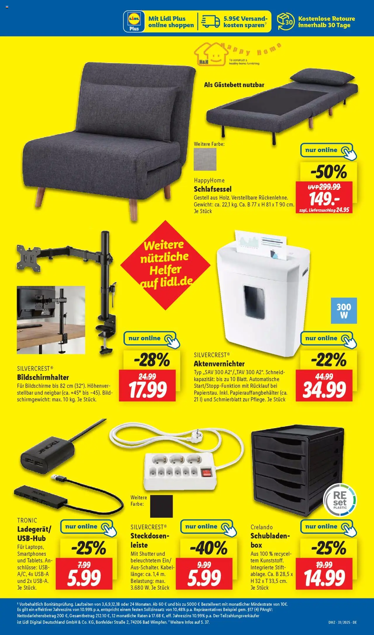 Lidl Prospekt Uelzen - gültig ab dem 11.08.2025 | Seite: 51 | Produkte: Kabel, Aktenvernichter, Bad, Smartphones