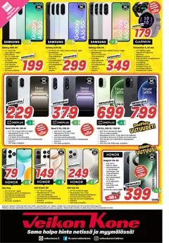 Veikon Kone-mainoslehti voimassa 19.01.2026 alkaen | Sivu: 8 | Tuotteet: Akku, Sykemittari, Näyttö, Kamera