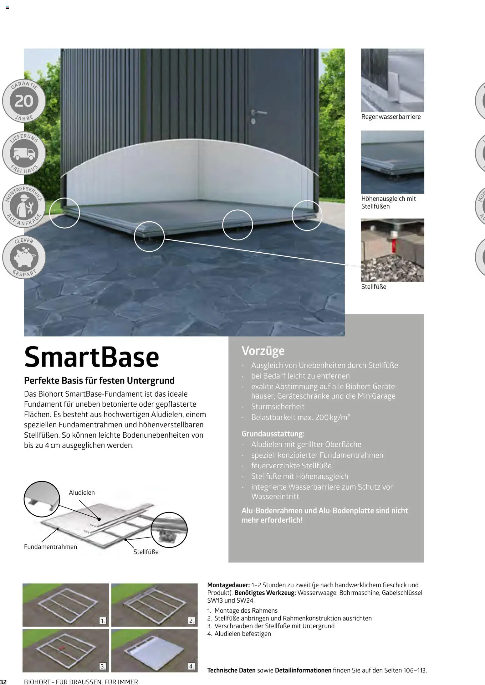 Dehner Biohort – Metall für Garten & Terrasse – gültig ab 01.01.2026 | Seite: 32