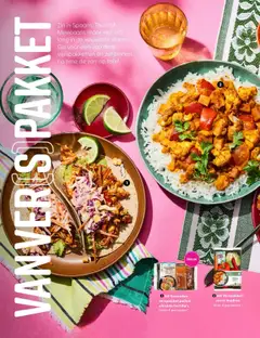 AH Gesneden verspakket pulled chicken tortilla's, Verspakket pulled chicken tortilla's voor 4 personen - Voorbeeld van een folder van Albert Heijn, geldig van 15.09.2025 | Pagina: 58