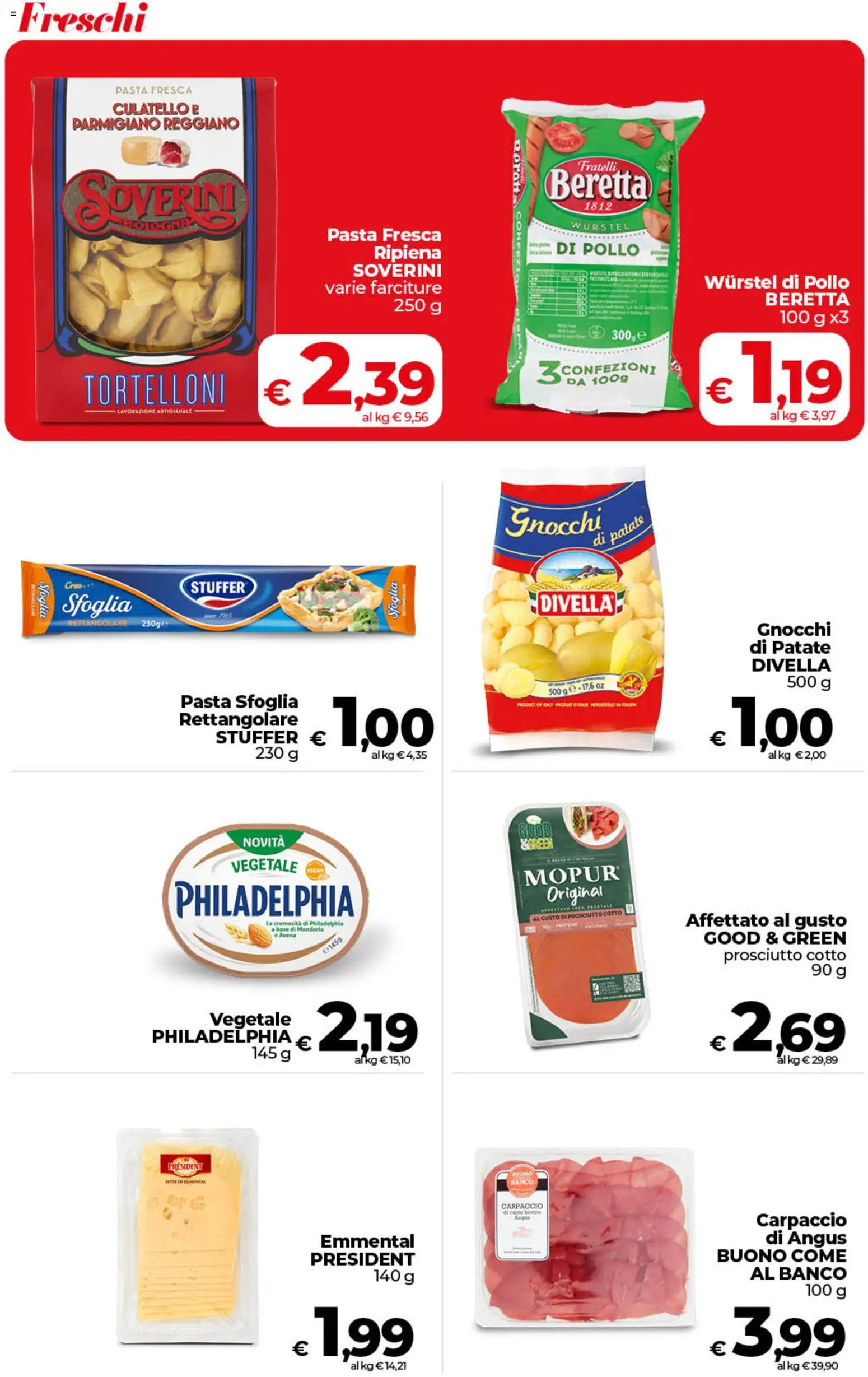 Volantino COOP del 06.03.2026 | Pagina: 11 | Prodotti: Pasta sfoglia, Patate, Tortelloni, Gnocchi