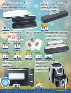 KTC - Katalog tehnike i posuđa - Pregled kataloga iz trgovine KTC, vrijedi od 03.12.2025 | Stranica: 19 | Proizvodi: Friteza, Pećnica, Friteza na vrući zrak