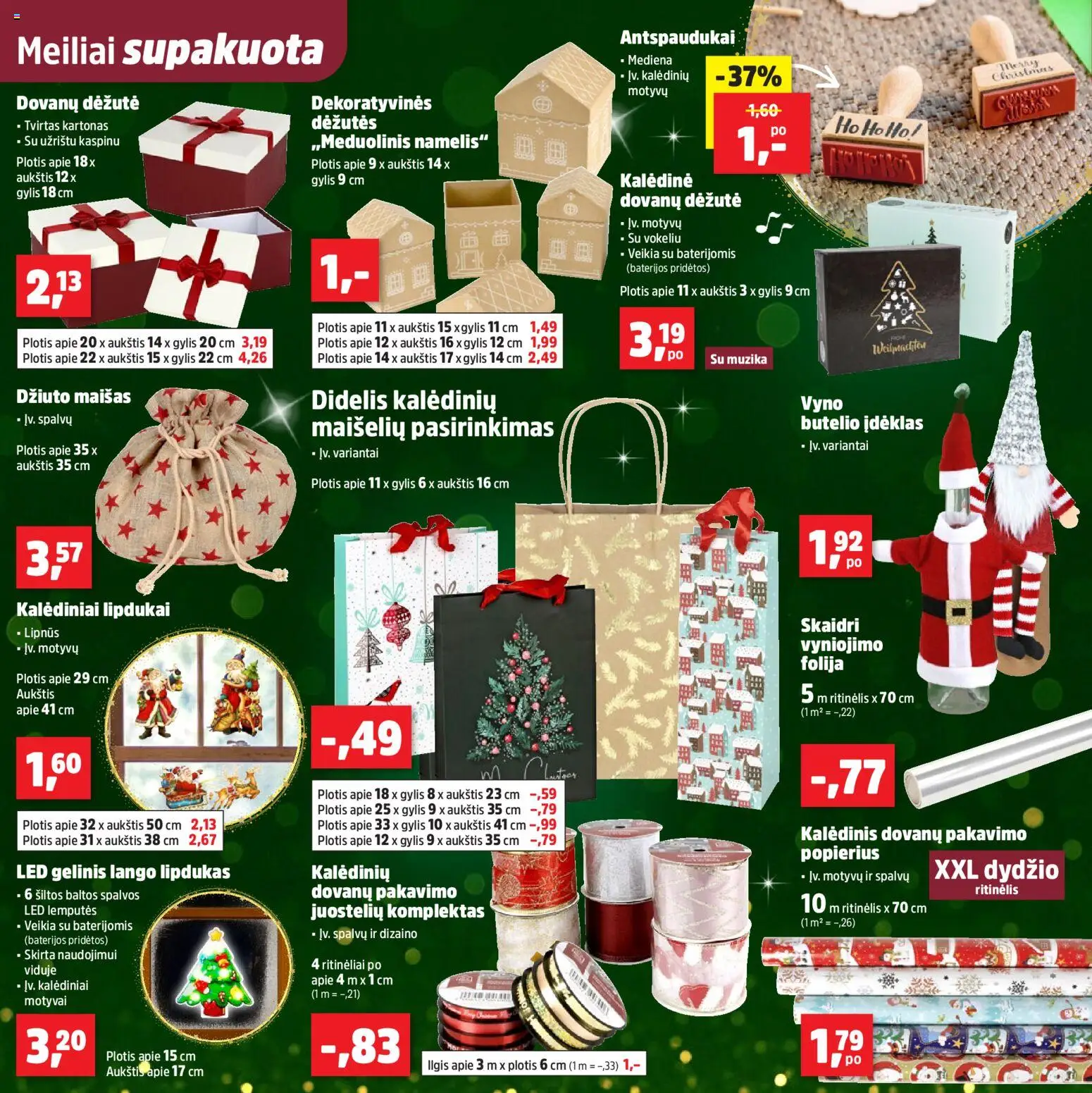 Thomas Philipps akcijos nuo 24.11.2025 | Puslapis: 4 | Prekių: Folija