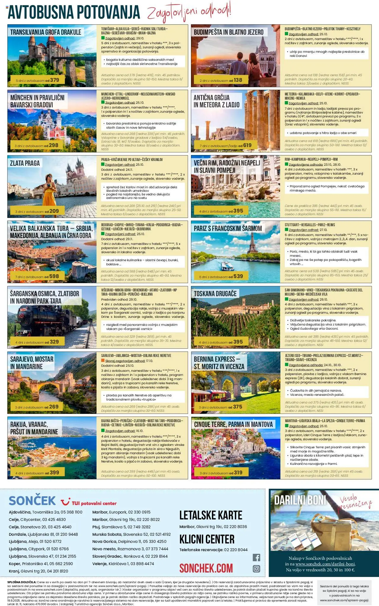 Novi Sonček katalog ponudbe – veljaven od 19.09.2025 | Stran: 8 | Izdelki: Pršut, Mandarine
